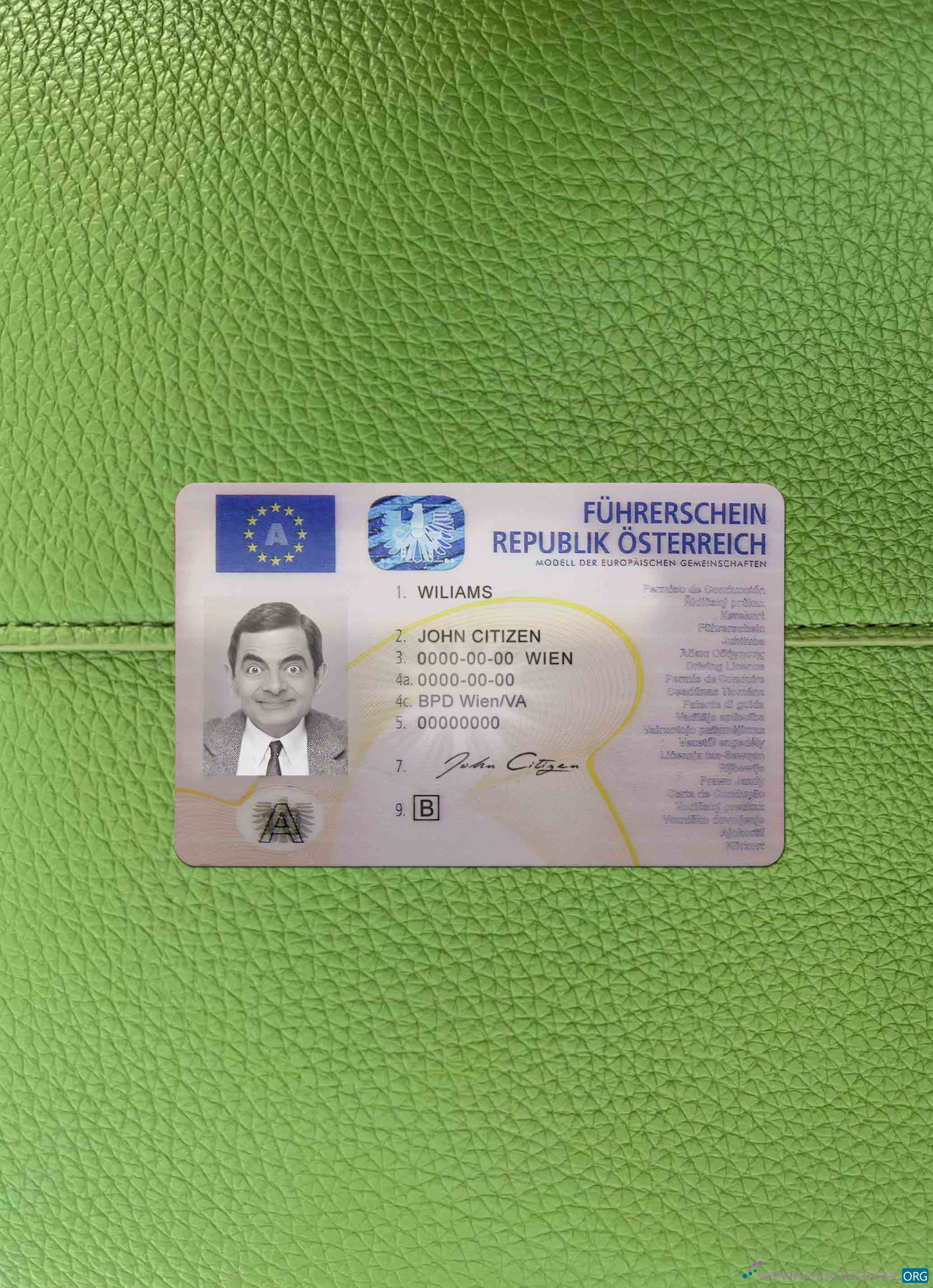 Download Austria DL photolook FRONT Photoshop template